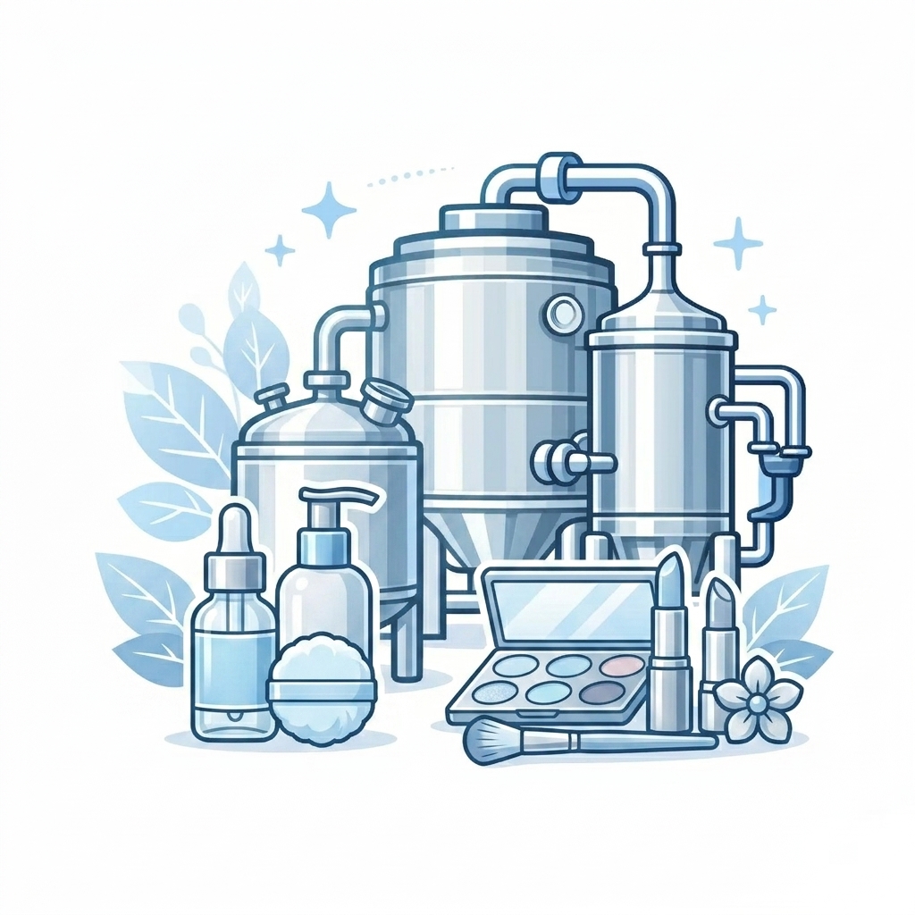 Cosmetics Evaporator ZLD Plant