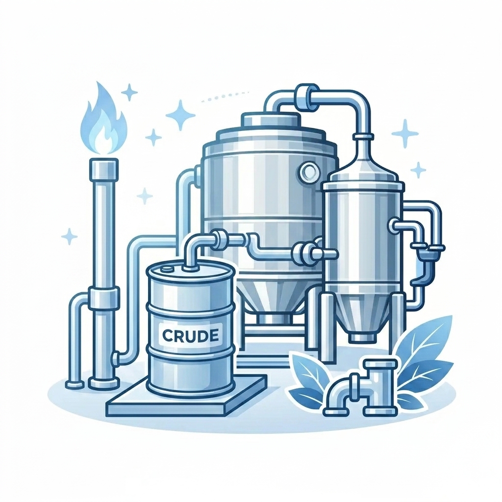 Oil Gas Produced Water ZLD Evaporator