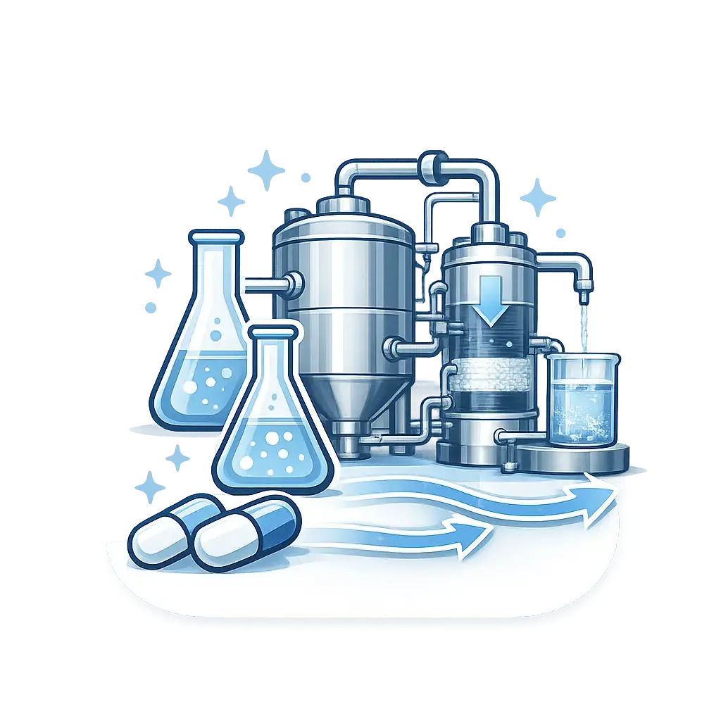 Pharmaceutical ZLD System Plant