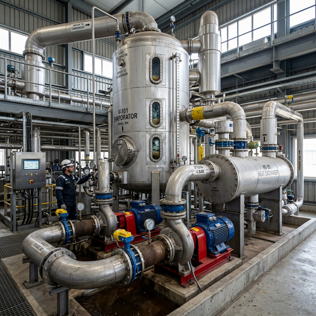 Rototech Forced Circulation Evaporator — Anti-Scaling Design