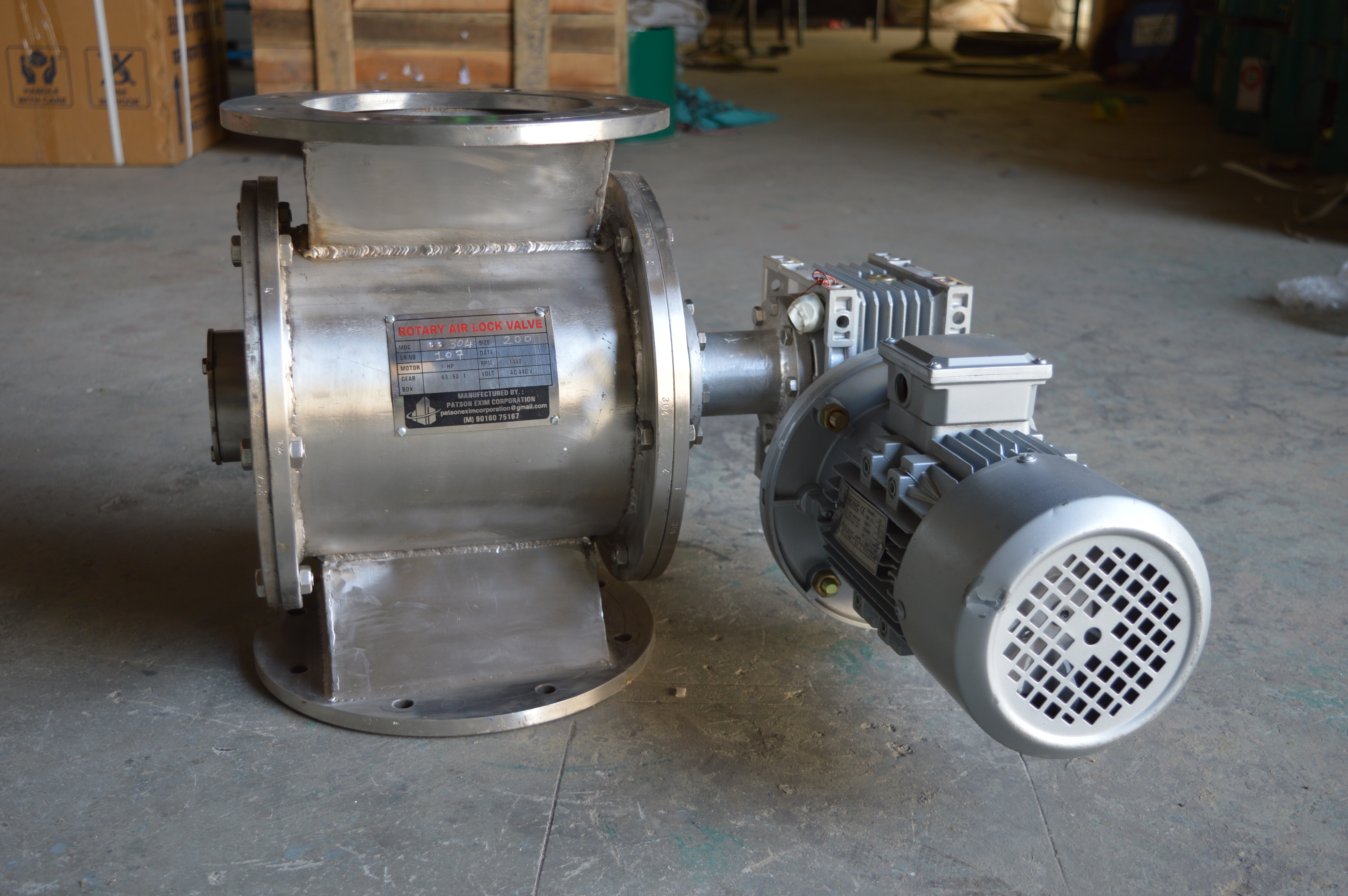 Rotary Dryer Valve