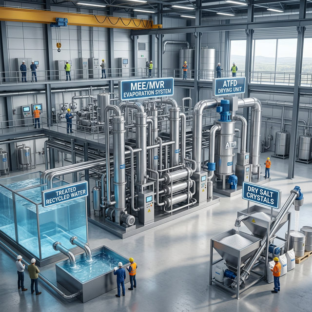 Rototech Zero Liquid Discharge Plant System